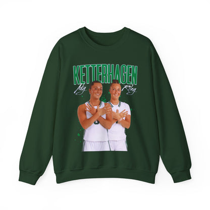 Ady & Riley Ketterhagen Athlete Splatter Crewneck Sweatshirt