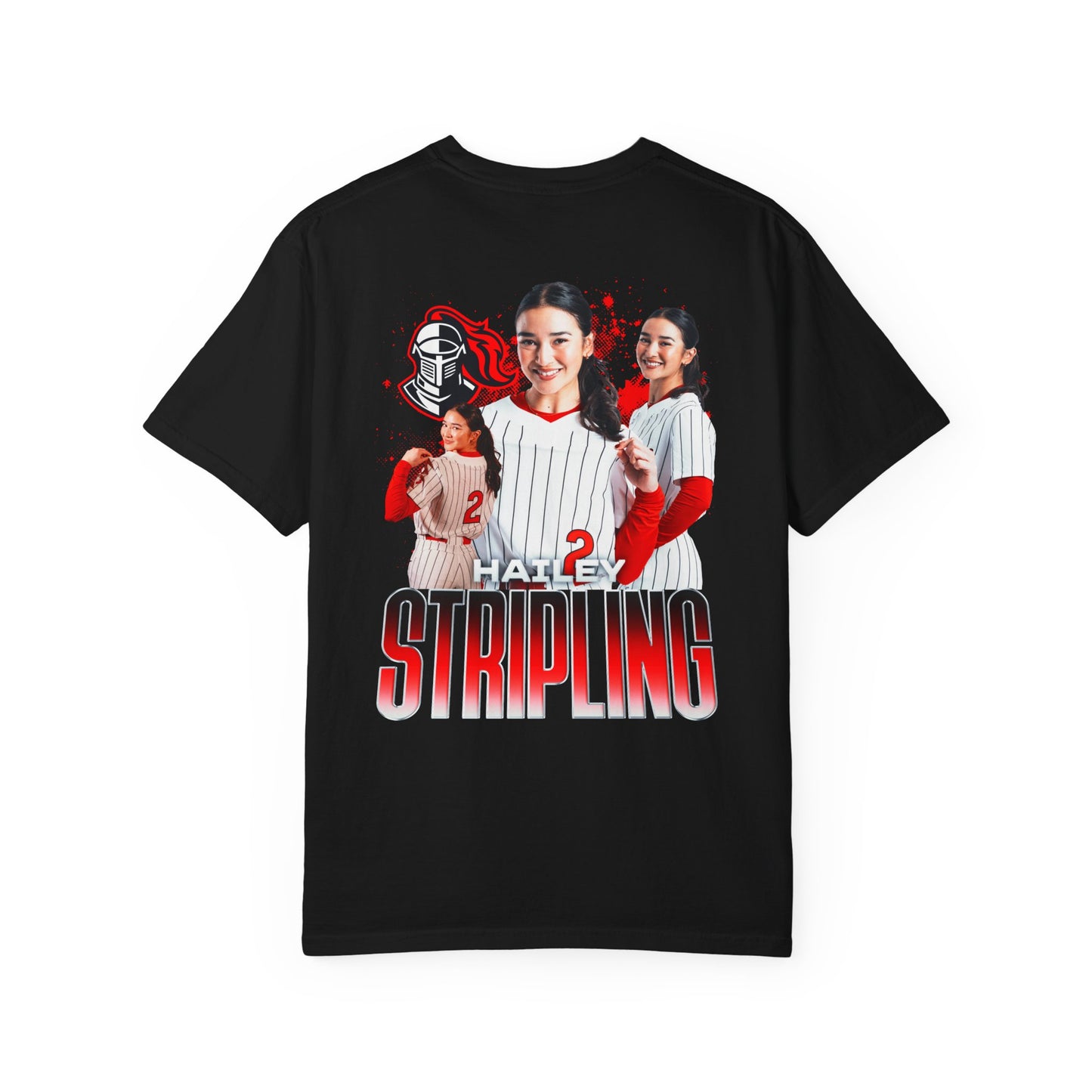 Hailey Stripling Logo Front & Back Premium Tee