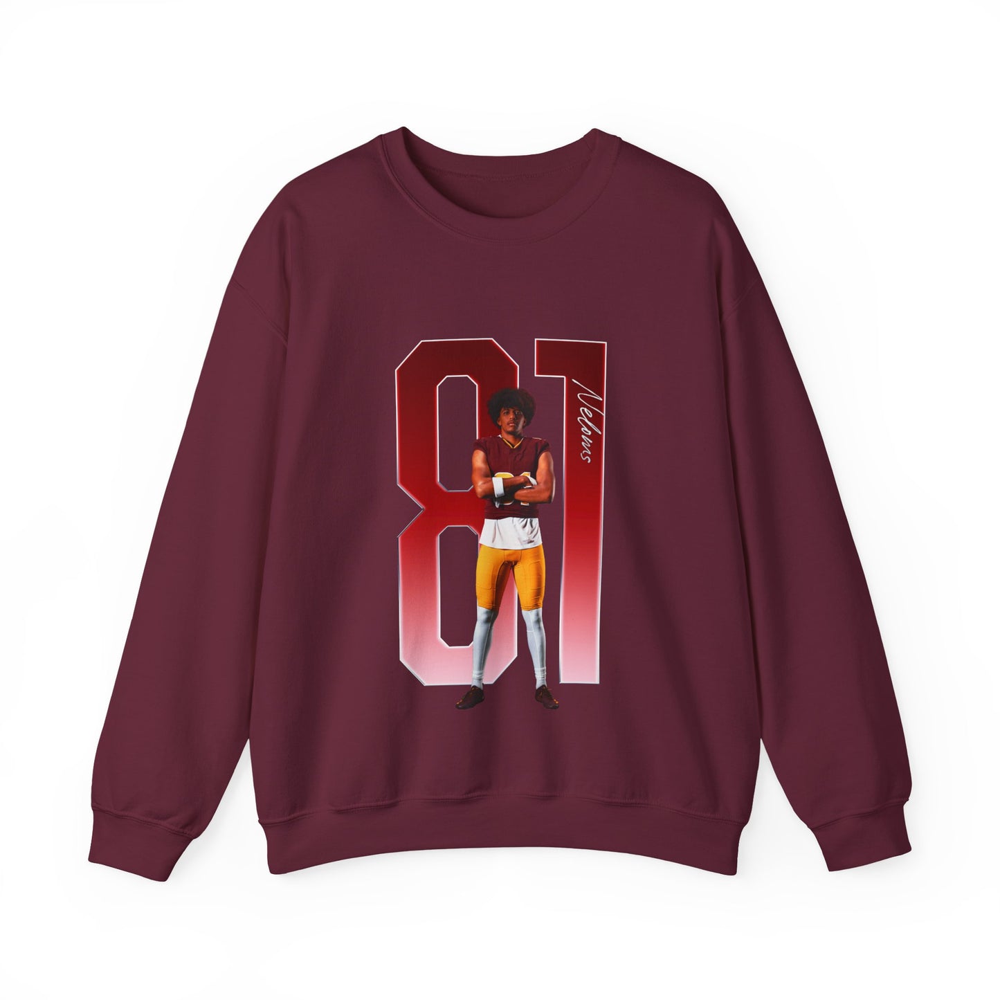 Uriah Neloms Player Icon Number Crewneck Sweatshirt