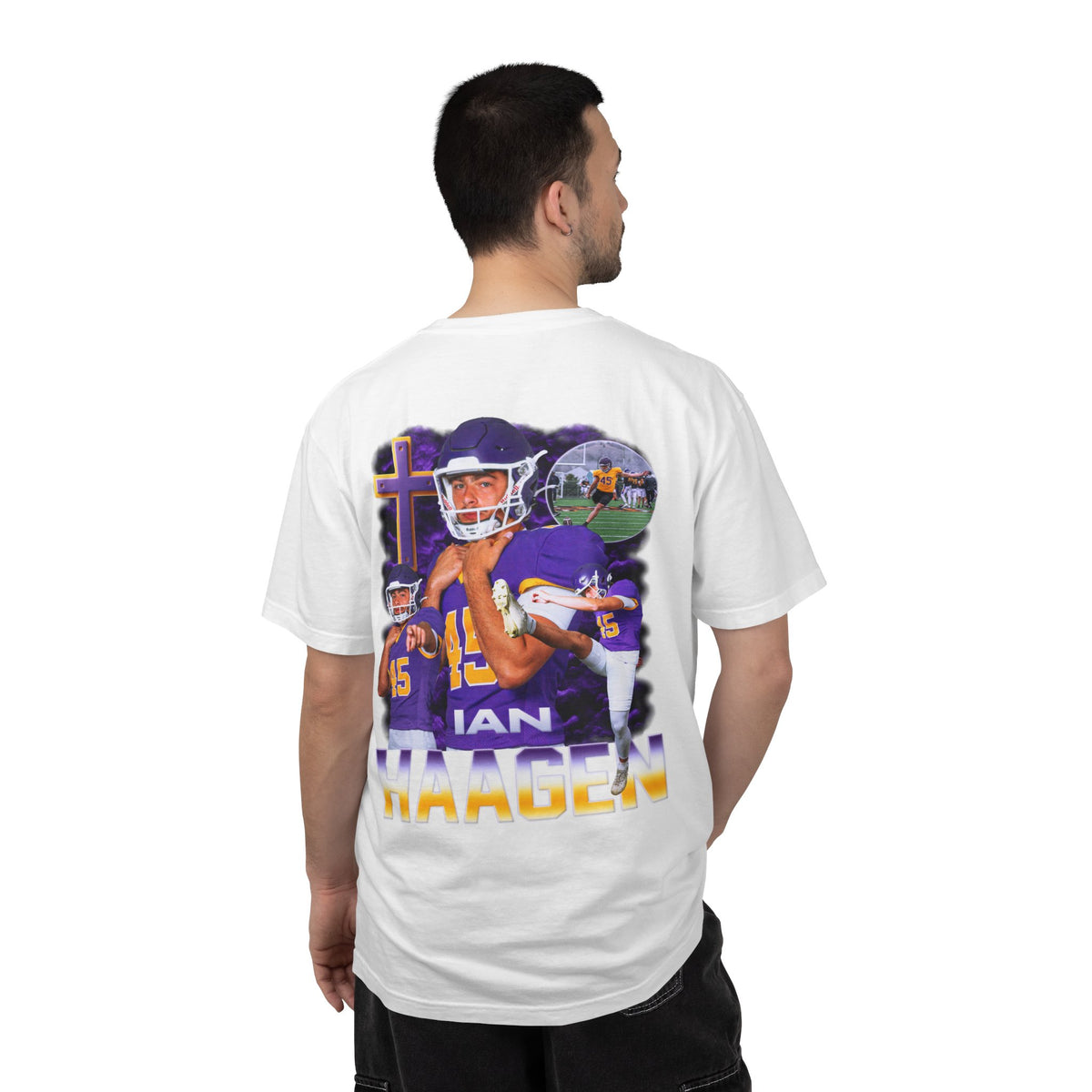 Ian Haagen Logo Front & Back Premium Tee