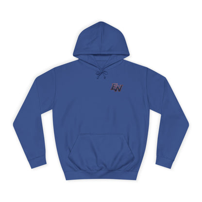Elijah West Cursive Name & Number Premium Hoodie
