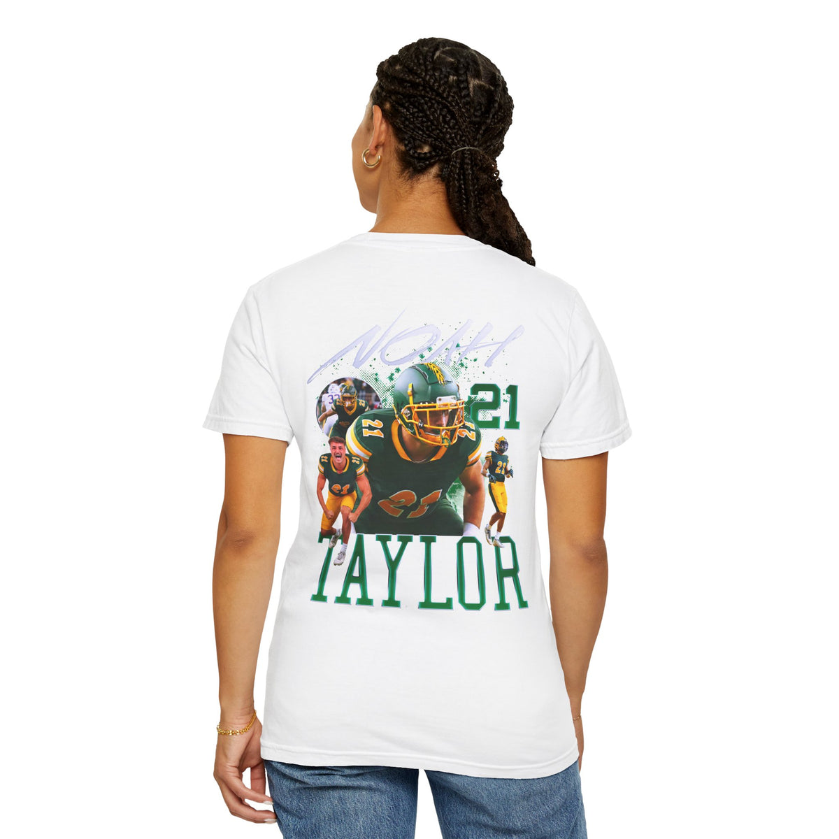 Noah Taylor Logo Front & Back Premium Tee