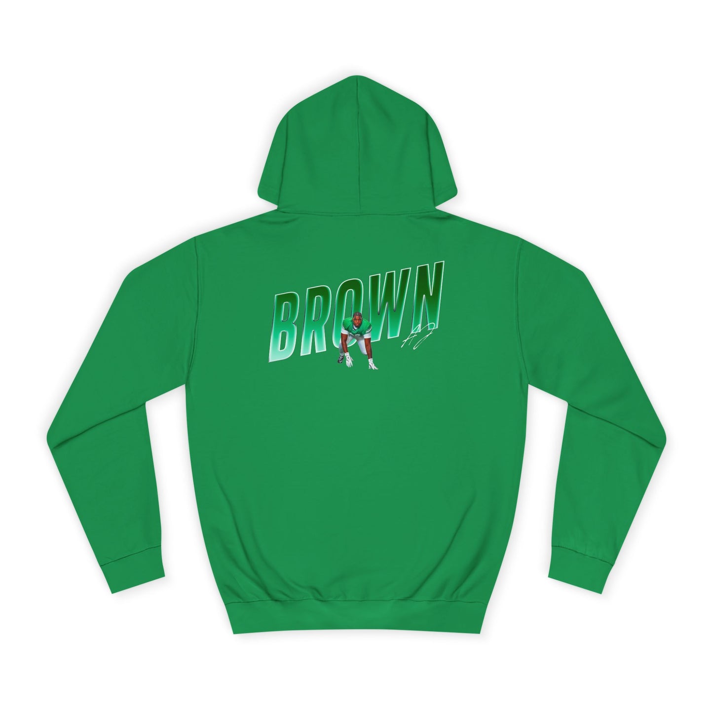 Aj Brown Cursive Combo Colored Premium Hoodie
