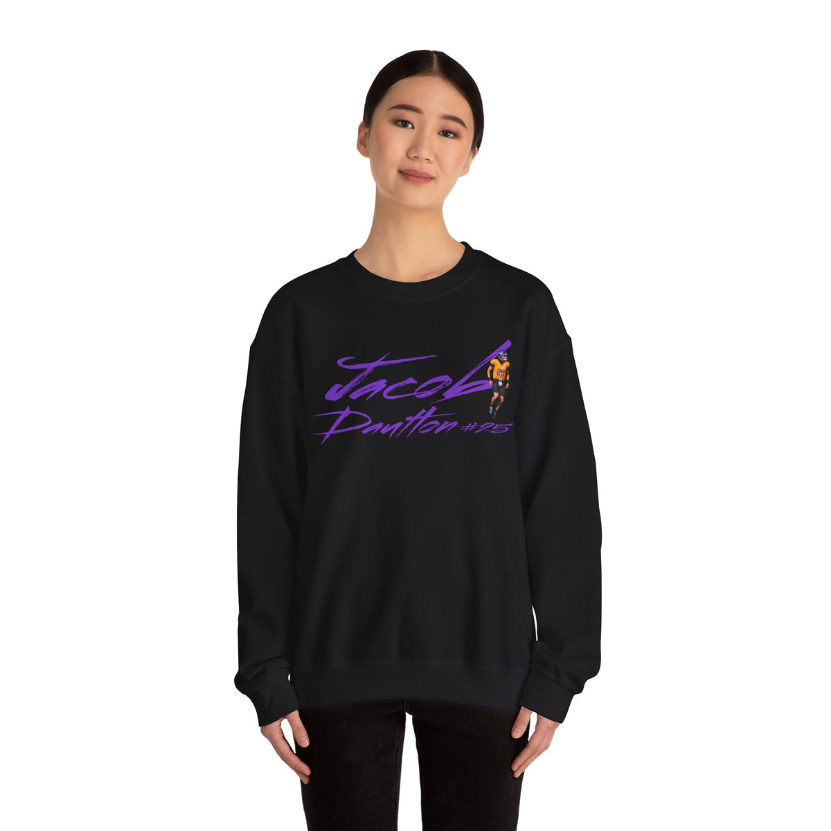 Jacob Daulton Cursive Crewneck Sweatshirt