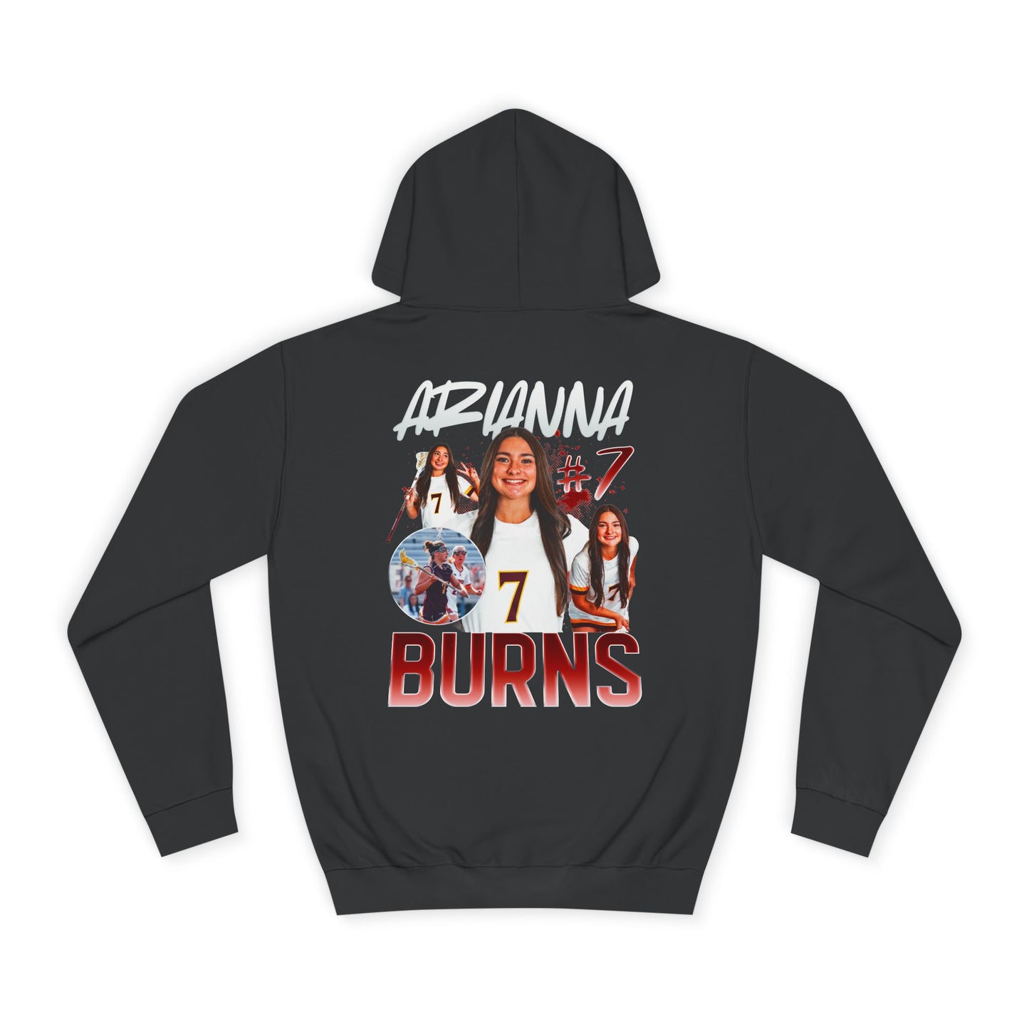 Arianna Burns White & Colored Combo Premium Hoodie