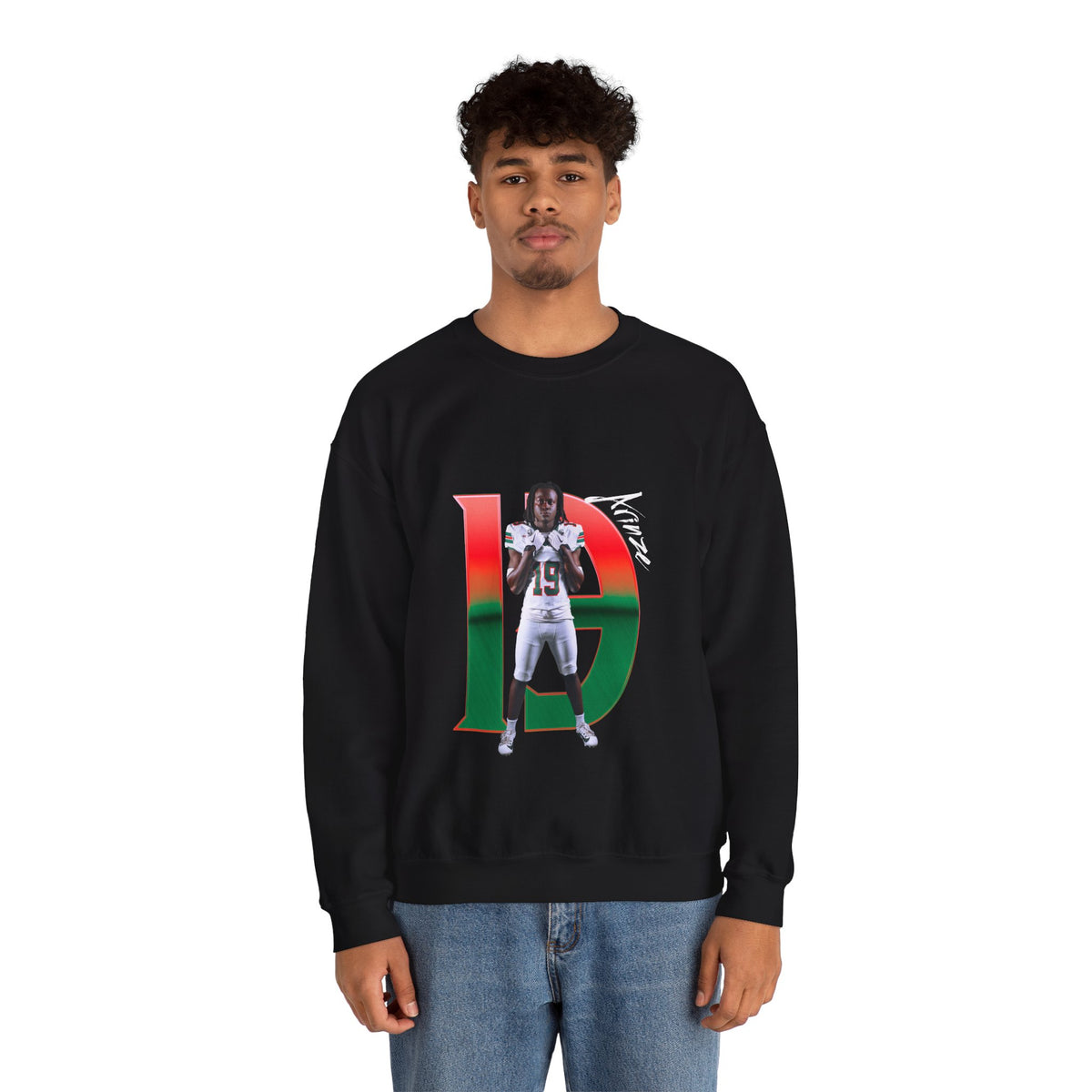 Kamsi Arinze Player Icon Number Crewneck Sweatshirt