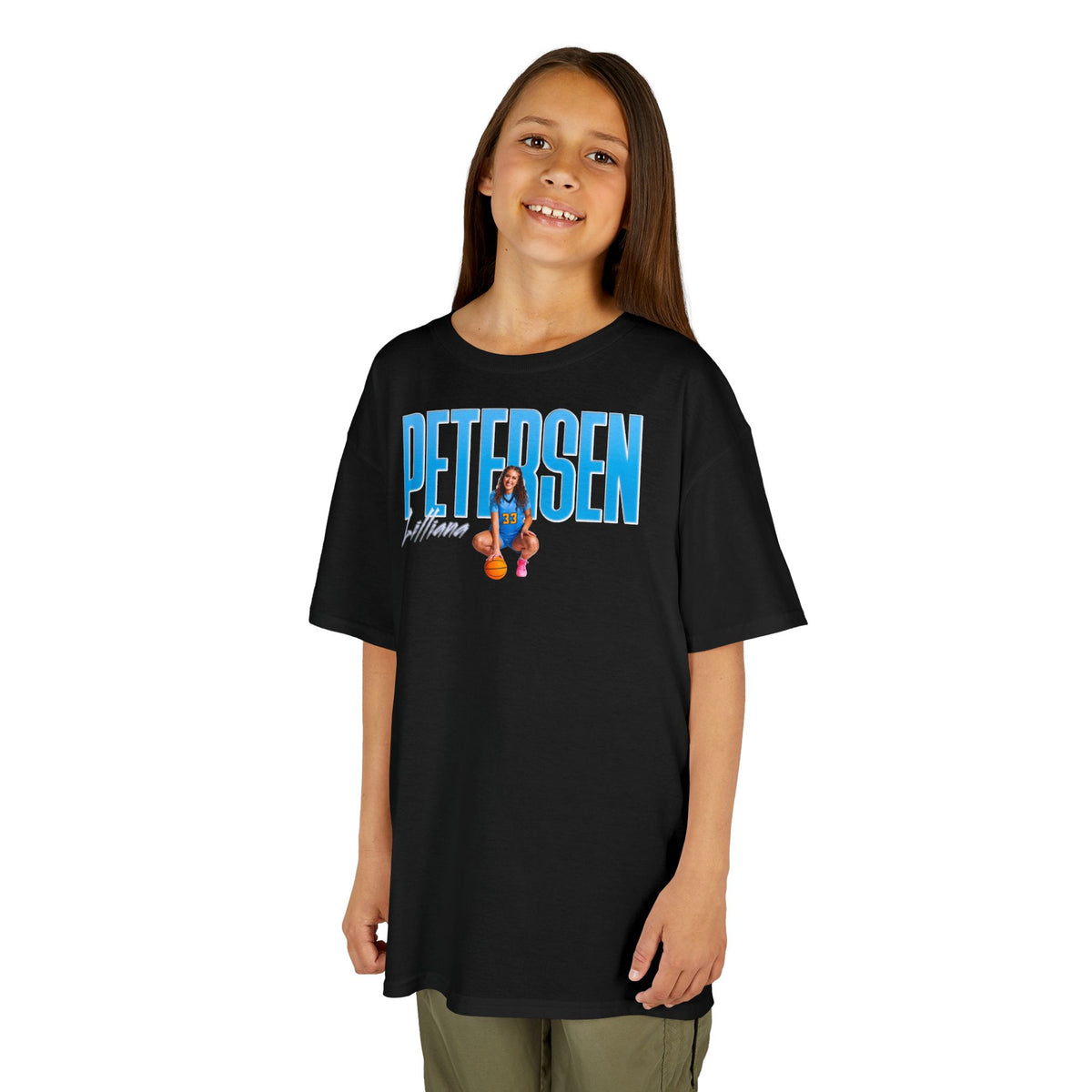 Lilliana Petersen Big Last Name Kids Tee