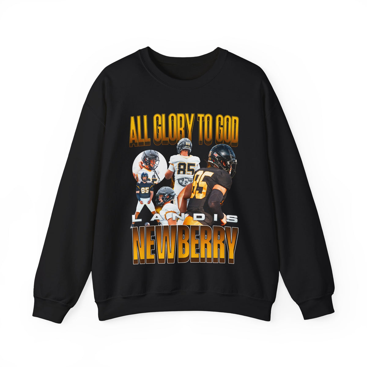 Landis Newberry Featured Quote Crewneck Sweatshirt