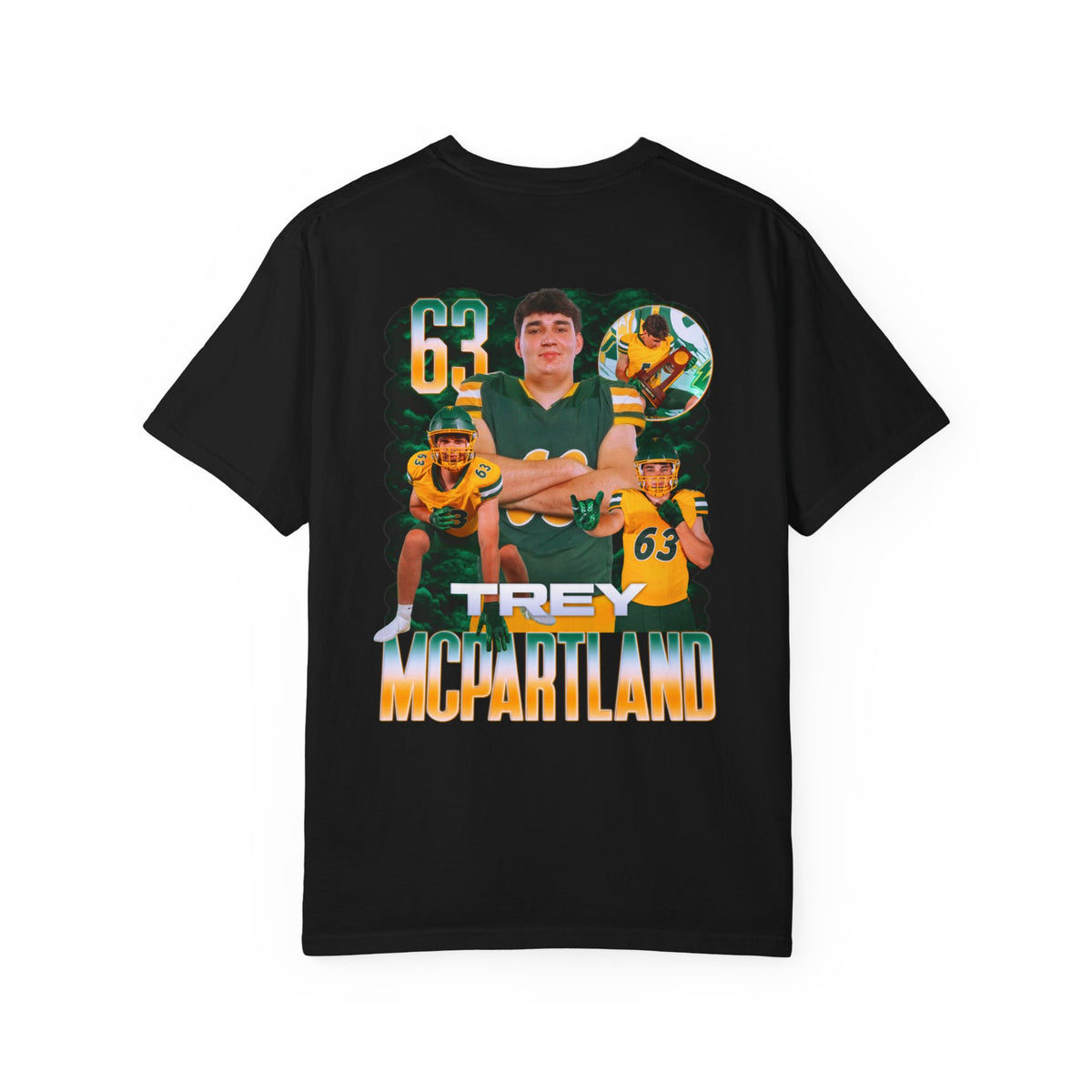Trey McPartland Logo Front & Back Premium Tee