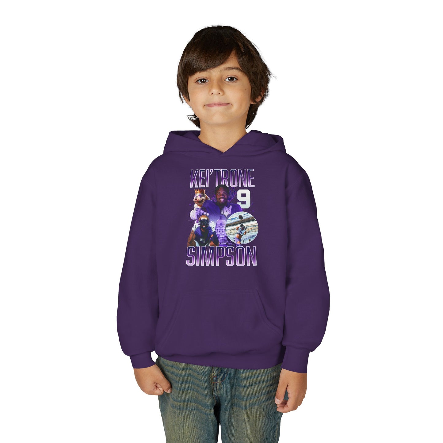 Kei'Trone Simpson Kids Hoodie