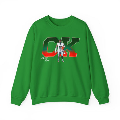 Christ Kore Big Initials Crewneck Sweatshirt