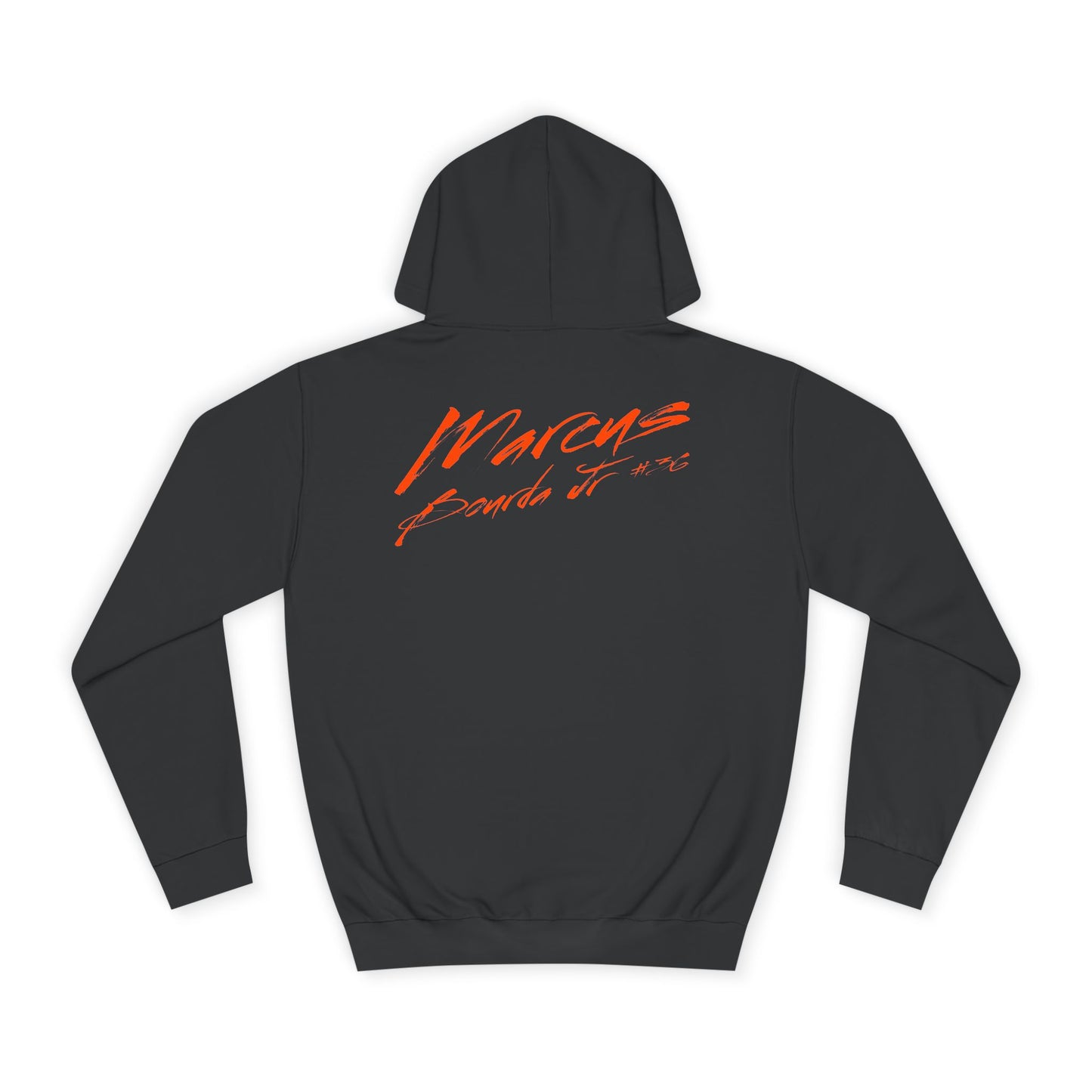 Marcus Bourda Jr. Cursive Name & Number Premium Hoodie