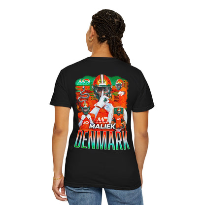 Maliek Denmark Logo Front & Back Premium Tee