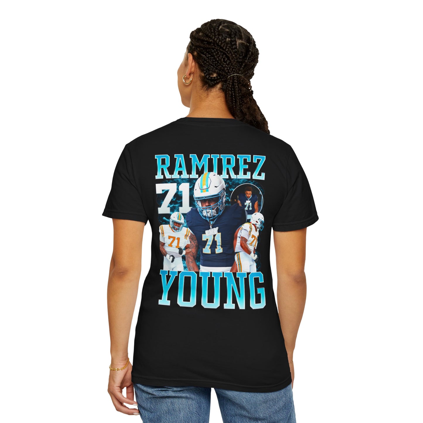 Ramirez Young Logo Front & Back Premium Tee