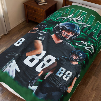 Anthony Hickman 60"-80" Plush Blanket