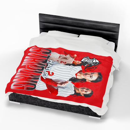 Hailey Stripling 60"-80" Plush Blanket