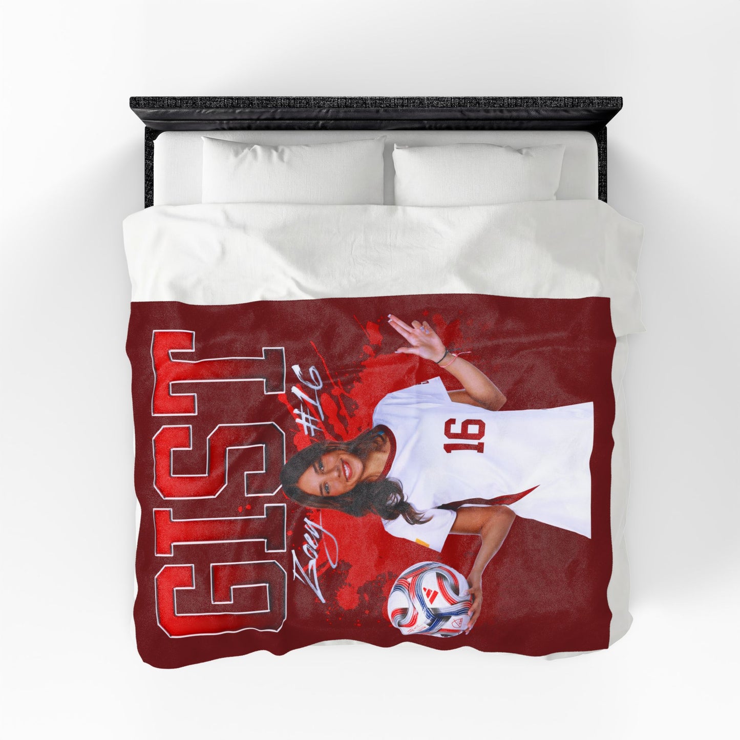 Zoey Gist 60"-80" Plush Blanket
