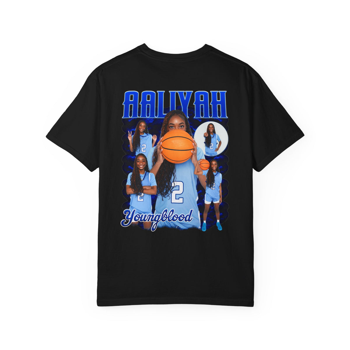 Aaliyah Youngblood Logo Front & Back Premium Tee
