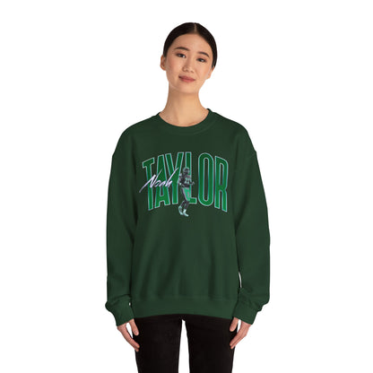 Noah Taylor Curved Combo Colored Crewneck Sweatshirt