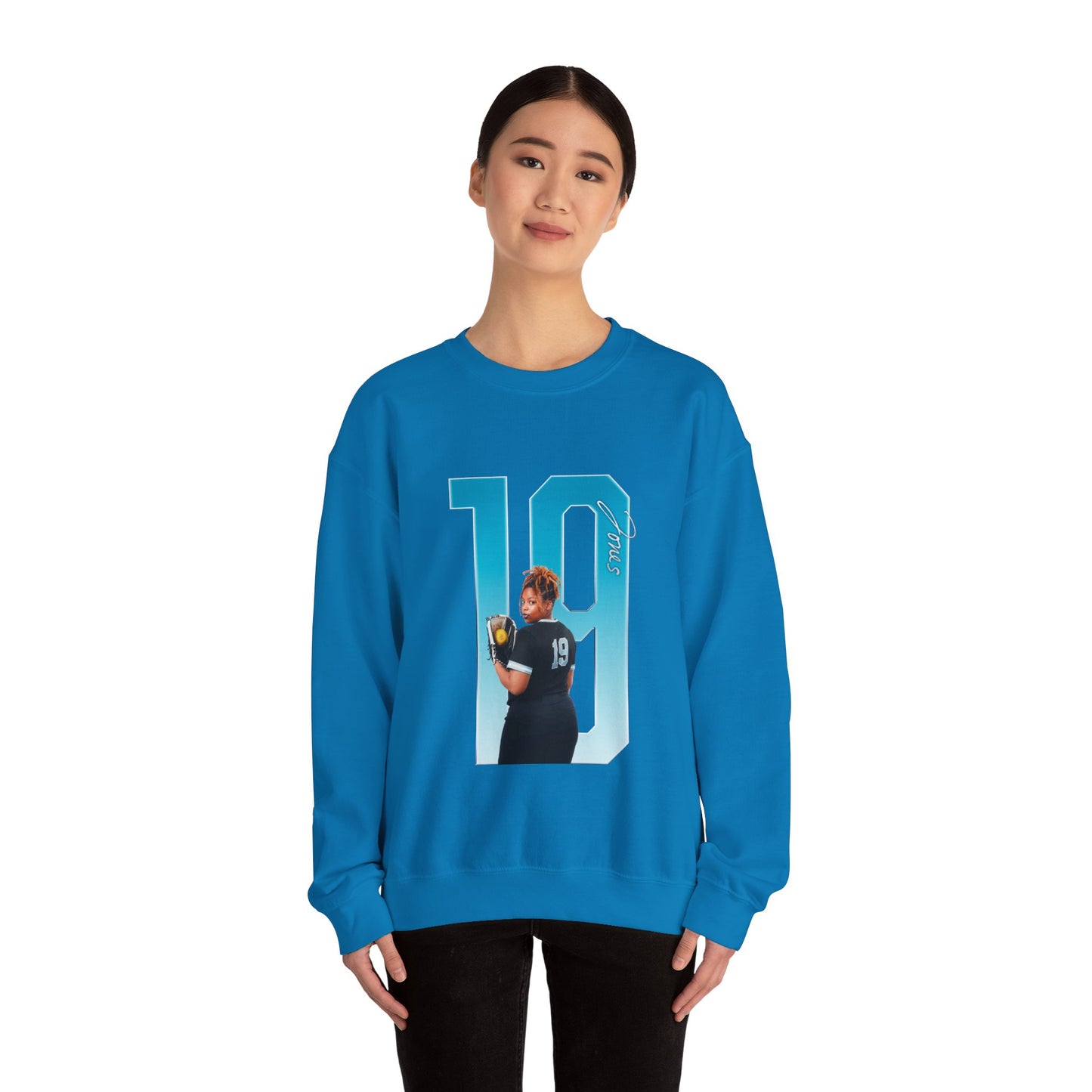 Naziyah Jones Player Icon Number Crewneck Sweatshirt