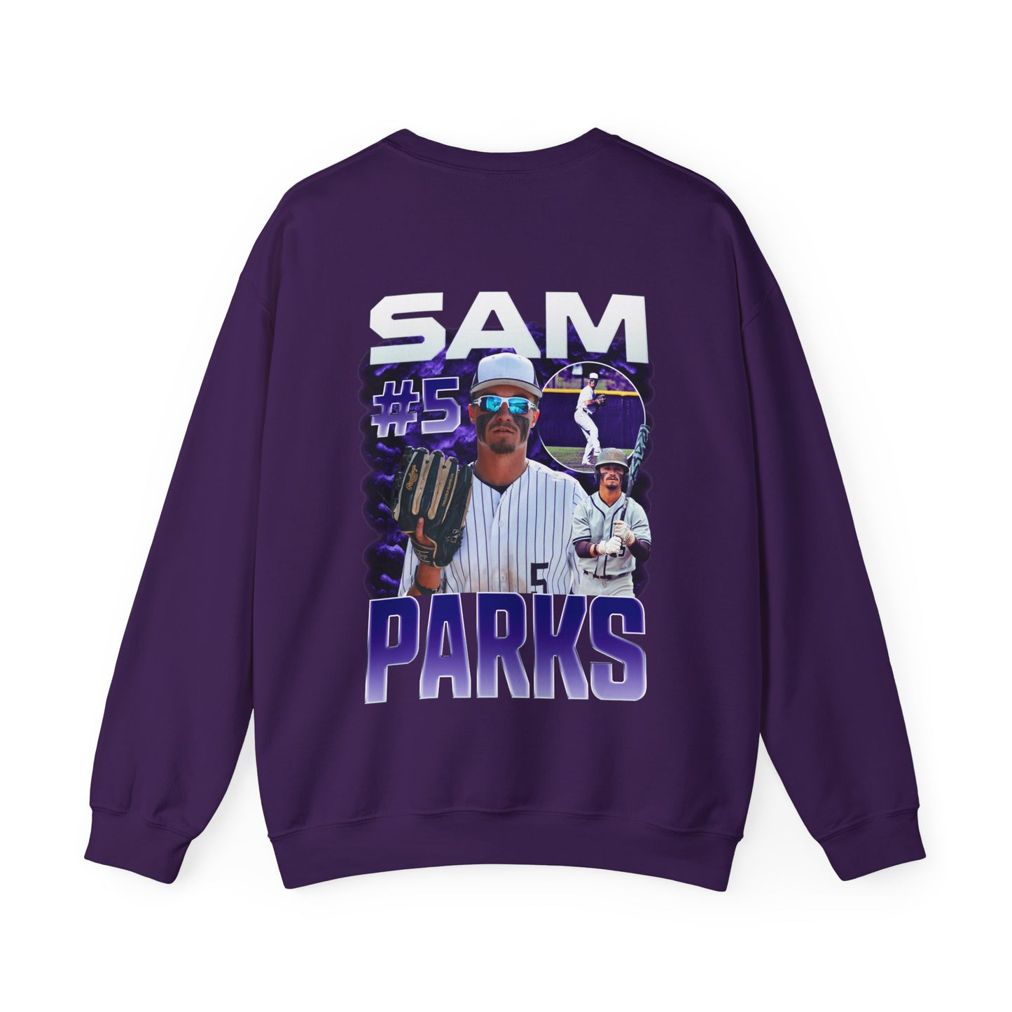 Sam Parks Logo Front & Back Crewneck