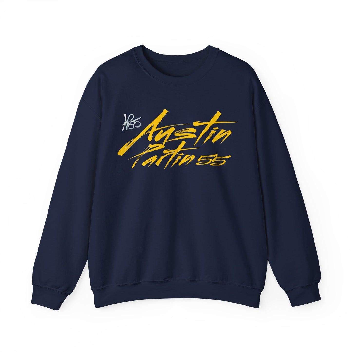 Austin Partin Cursive Name & Number Crewneck Sweatshirt
