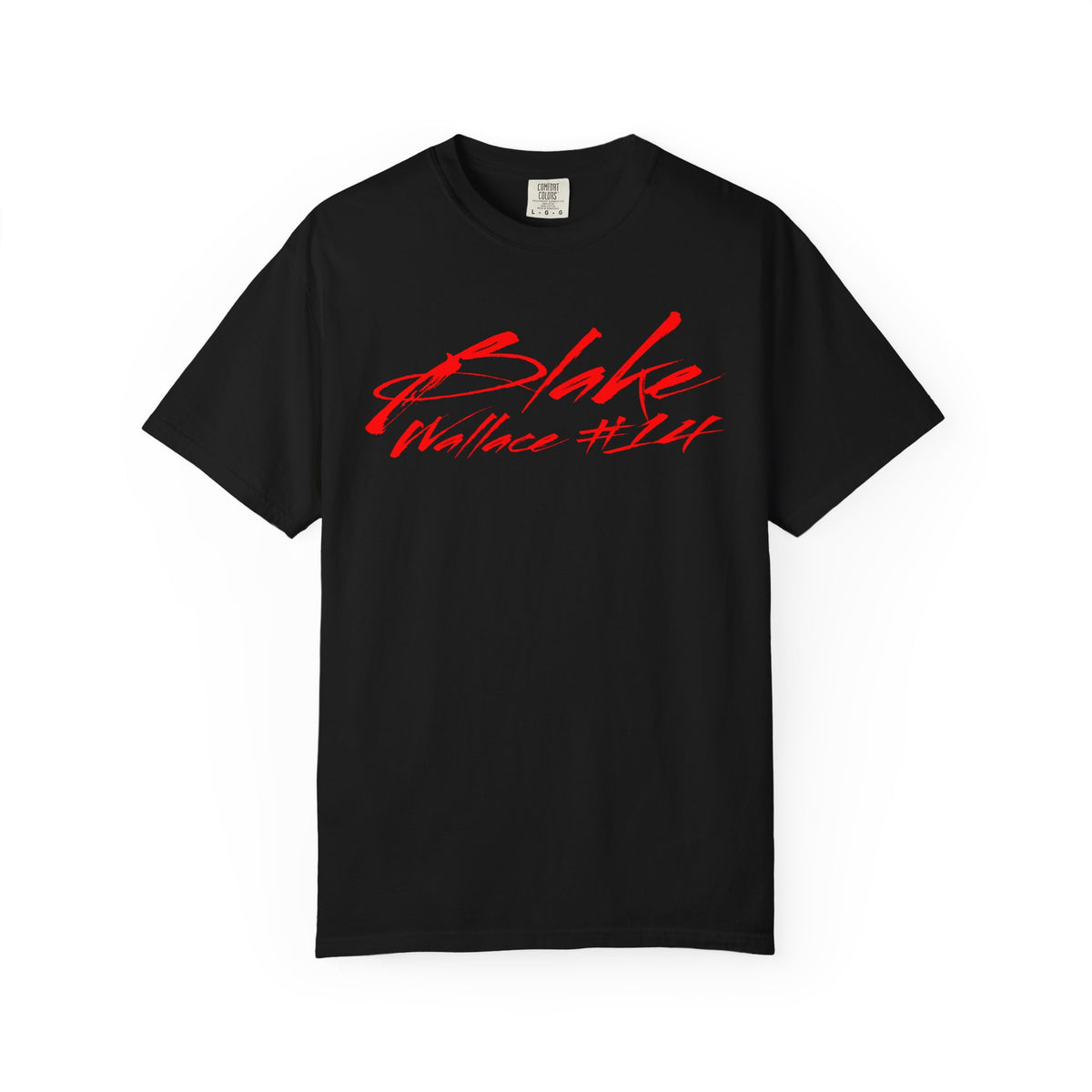 Blake Wallace Cursive Name & Number Premium Tee