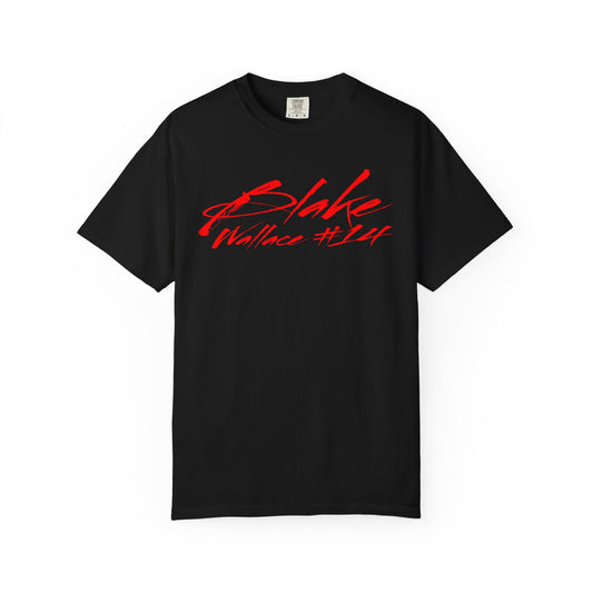Blake Wallace Cursive Name & Number Premium Tee