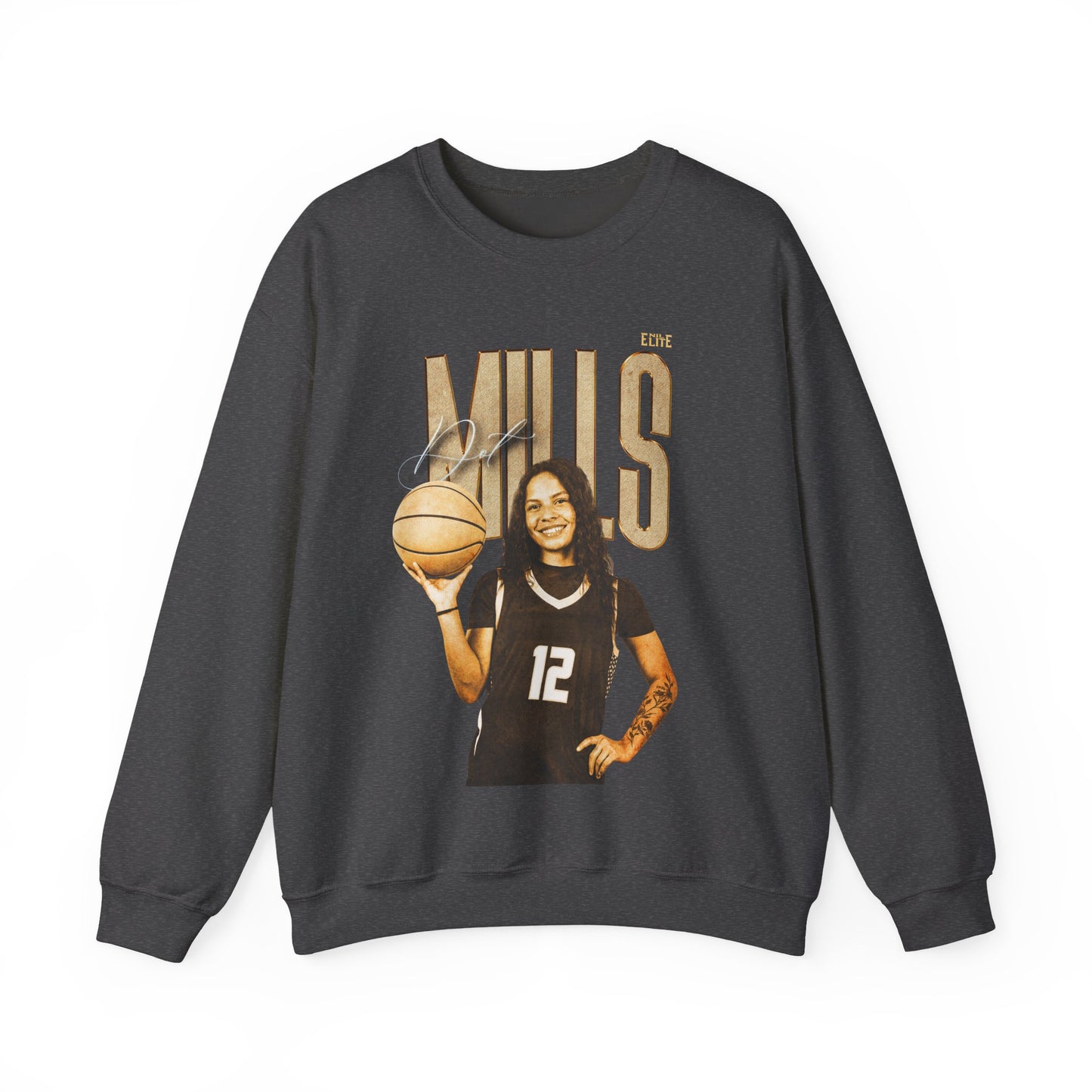 Dot Mills Faded Glory Crewneck Sweatshirt