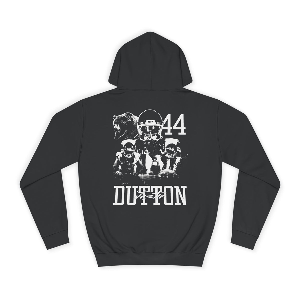 Justin Dutton Vintage Blackout Premium Hoodie