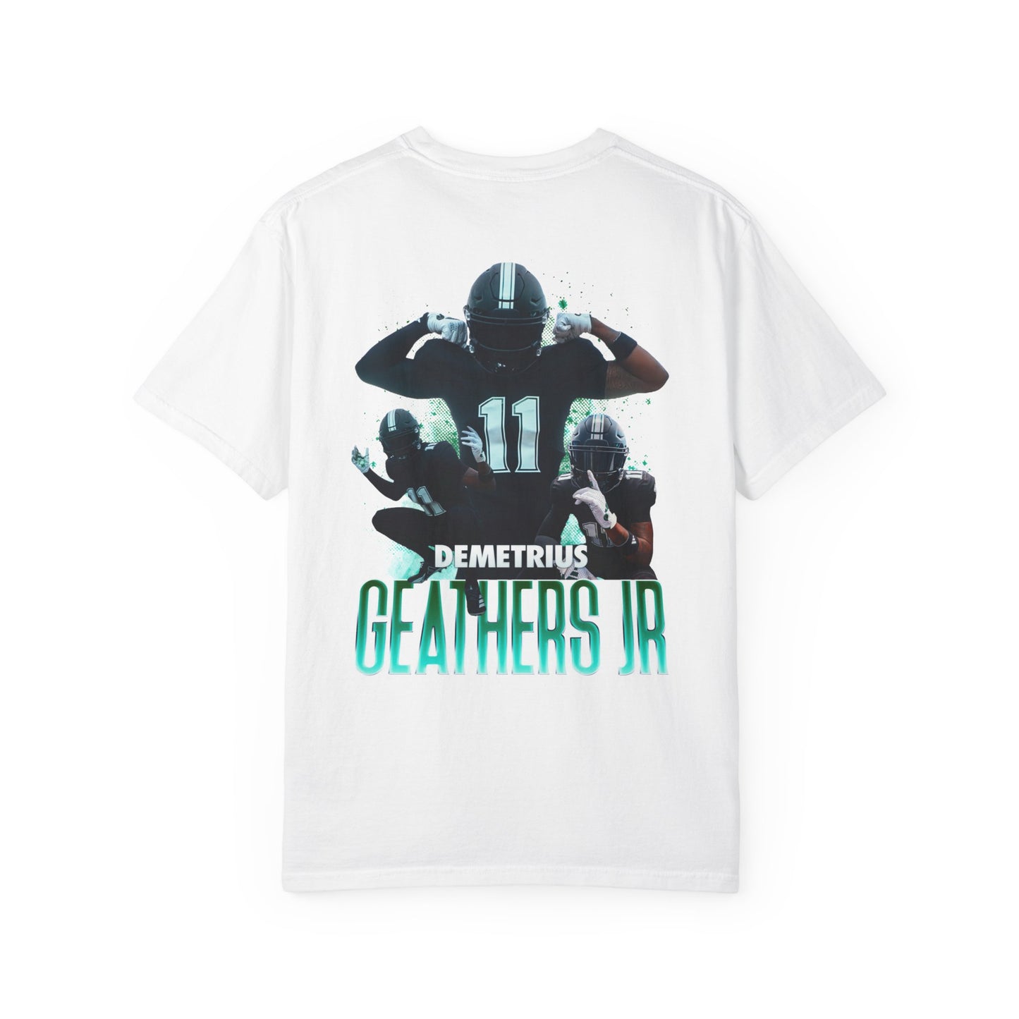 Demetrius Geathers Jr. Logo Front & Back Premium Tee