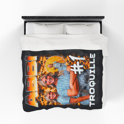 Abbi Troquille 60"-80" Plush Blanket