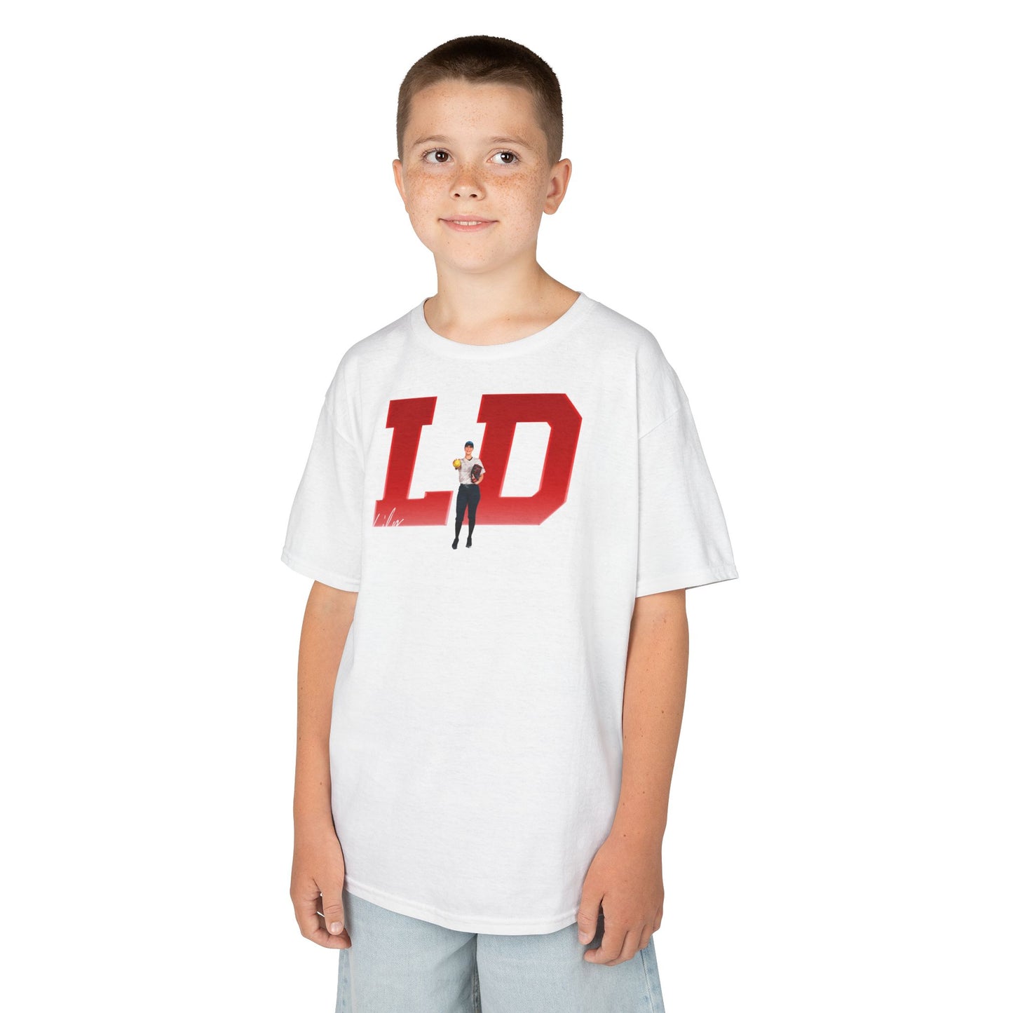 Lily Delmain Big Initials Kids Tee