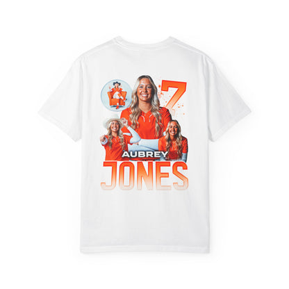 Aubrey Jones Logo Front & Back Premium Tee