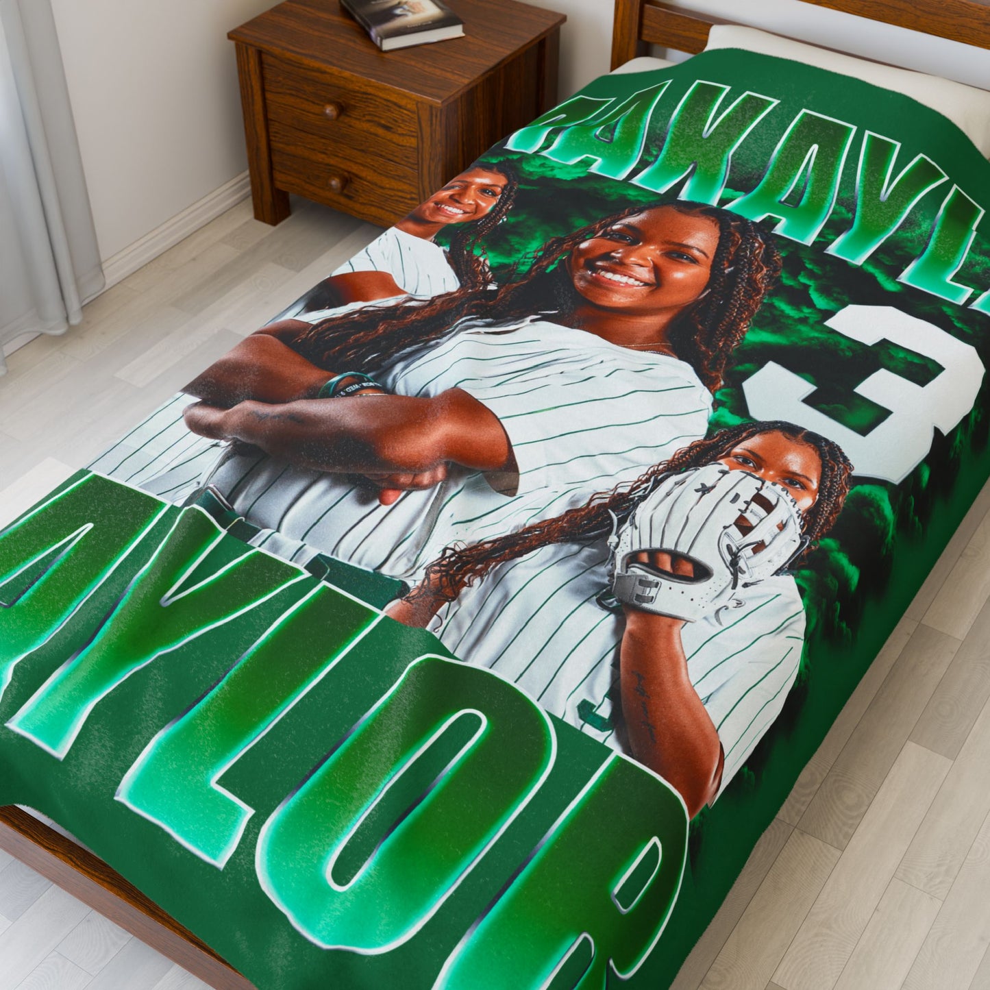 Makayla Taylor 60"-80" Plush Blanket