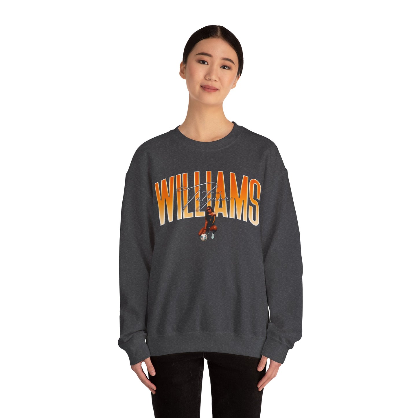 Tatyana Williams Big Last Name Crewneck Sweatshirt