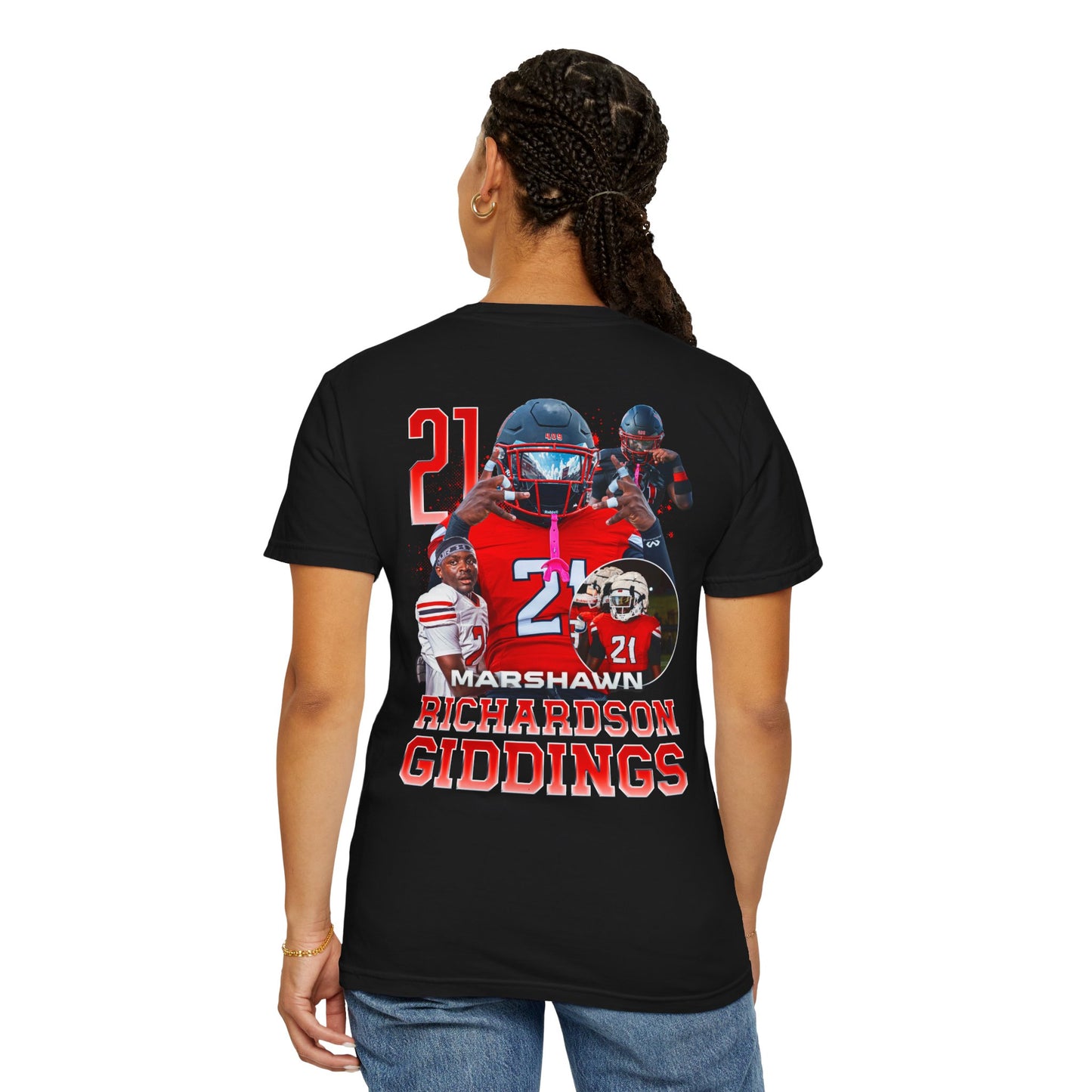 Marshawn Richardson-Giddings Logo Front & Back Premium Tee