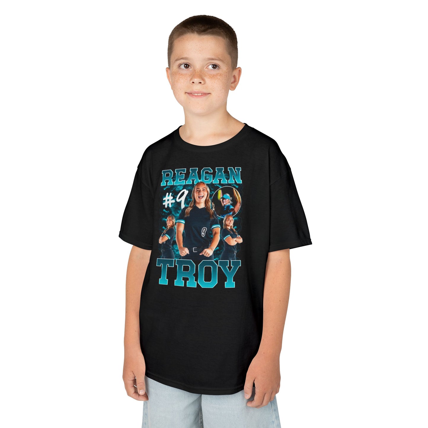 Reagan Troy Single Color Combo Kids Tee
