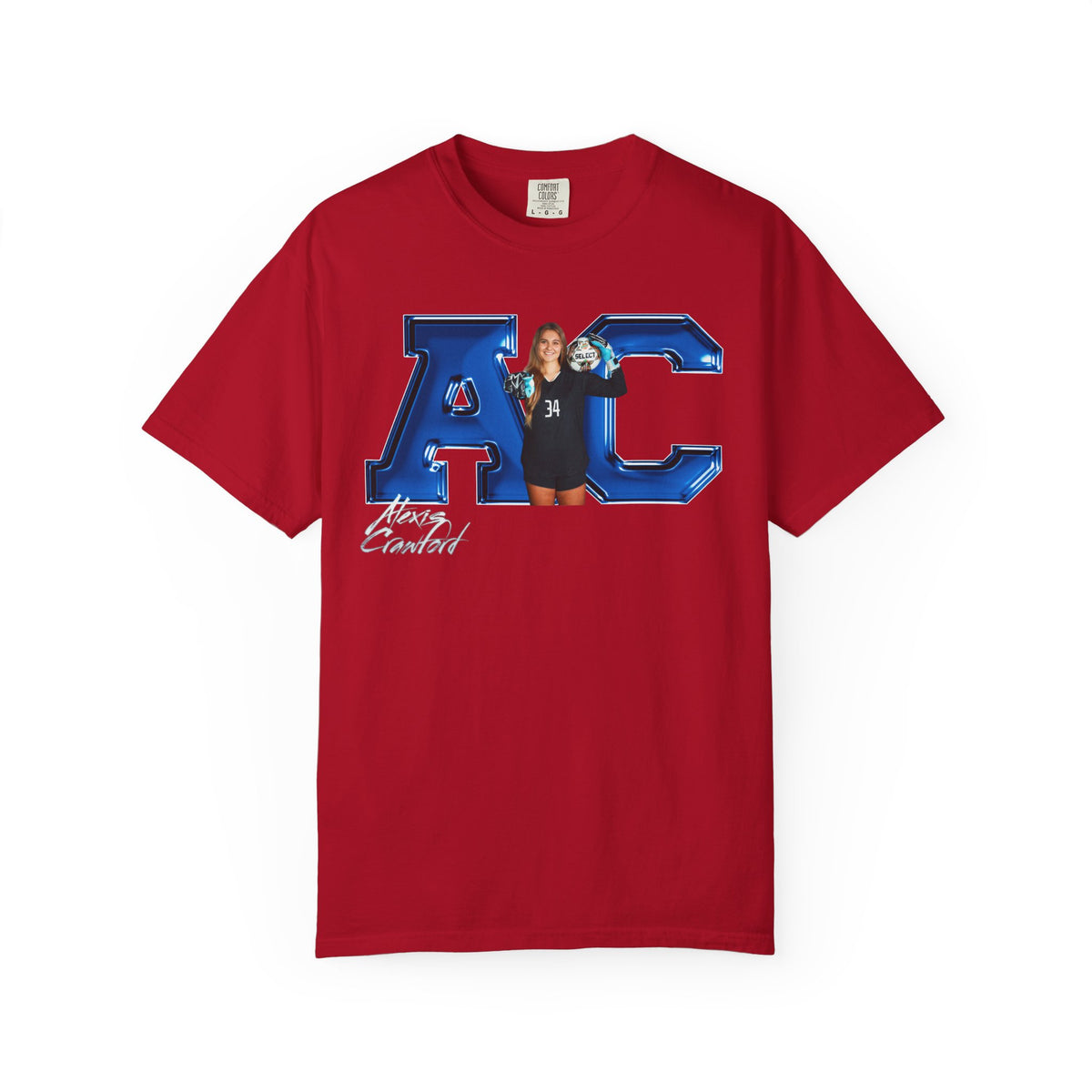 Alexis Crawford Big Initials Premium Tee