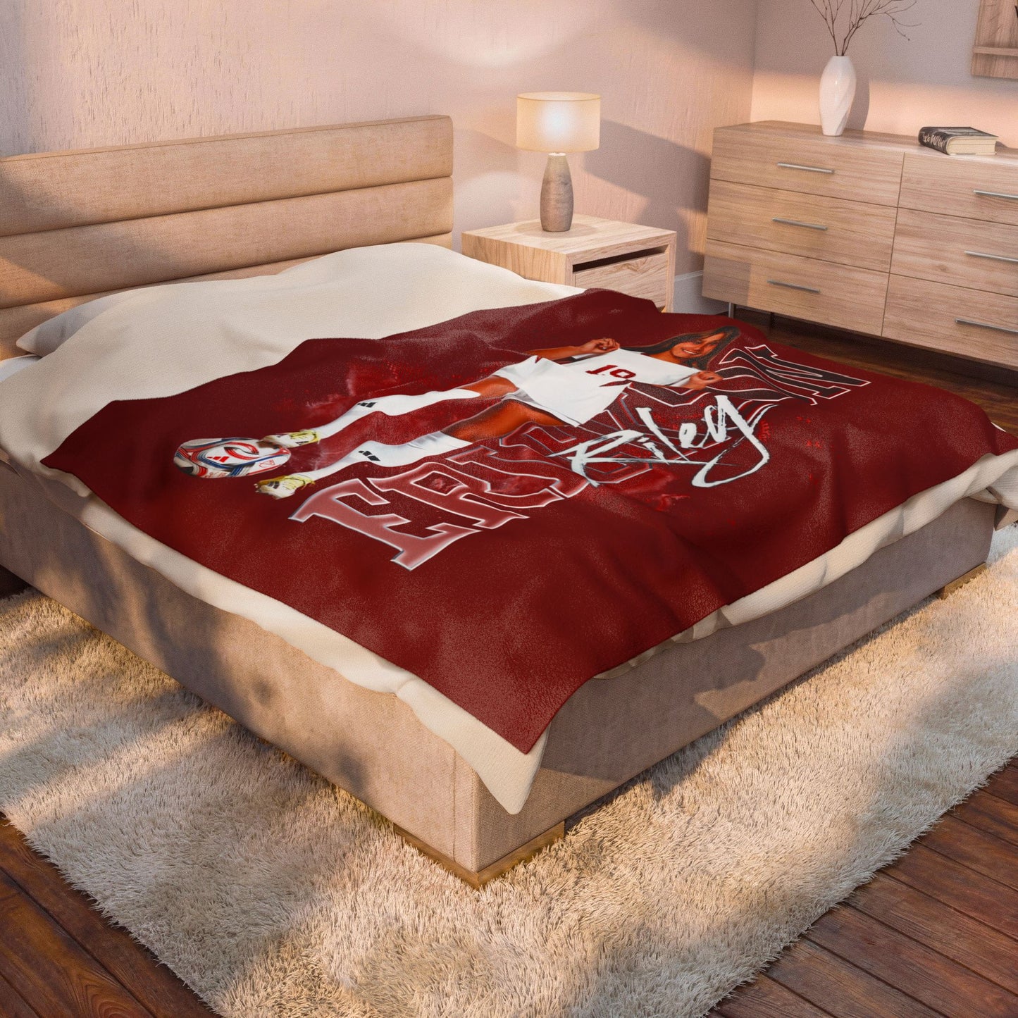Riley Erickson 60"-80" Plush Blanket