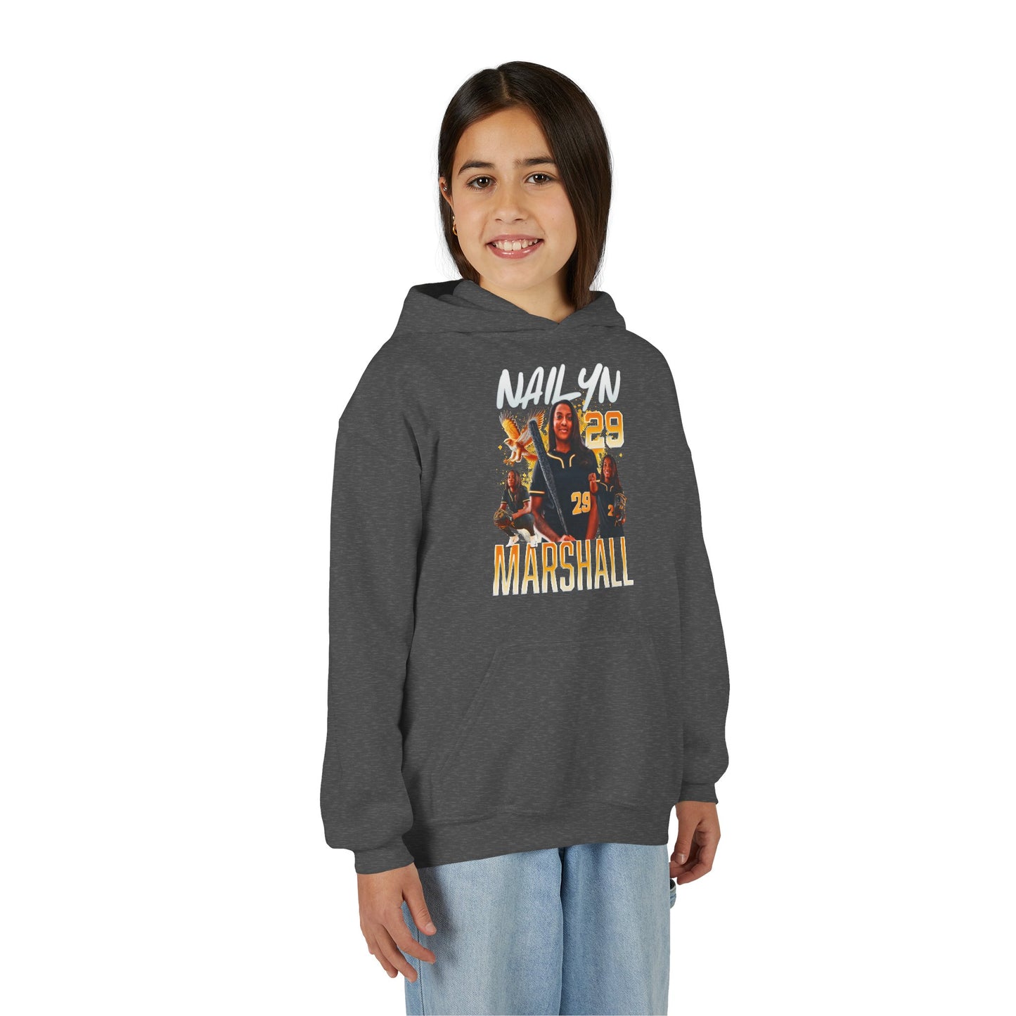 Nailyn Marshall Kids Hoodie