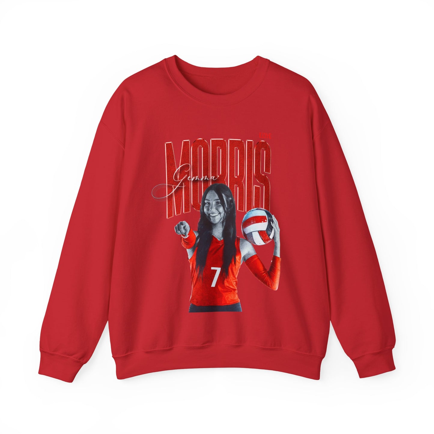 Gemma Morris Faded Glory Crewneck Sweatshirt