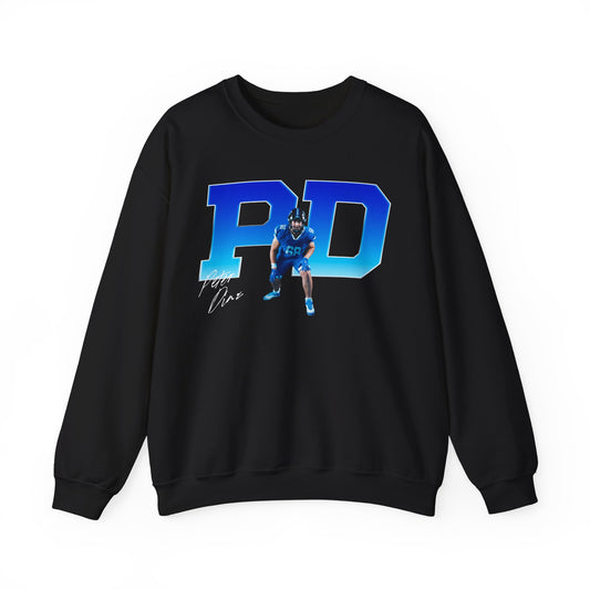 Peter Diaz Big Initials Crewneck Sweatshirt