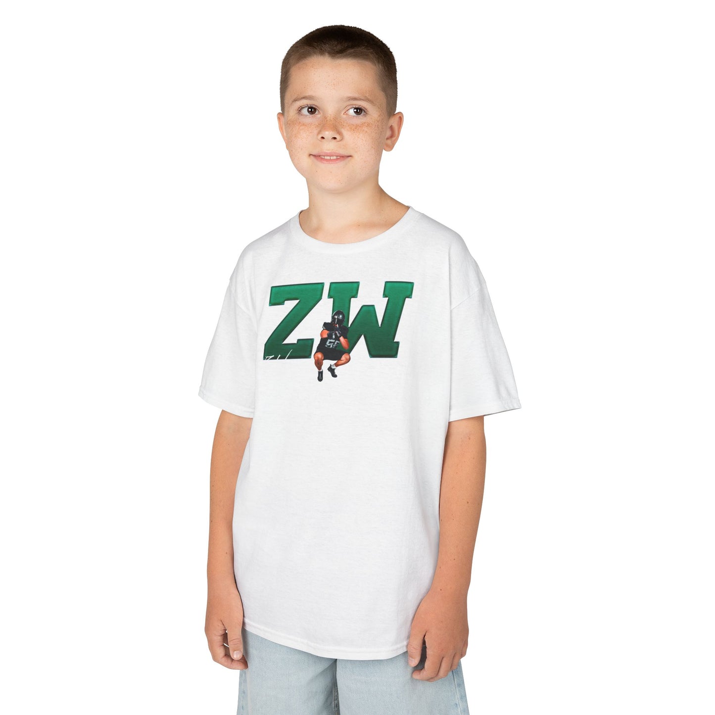 Zeliah Wade Big Initials Kids Tee