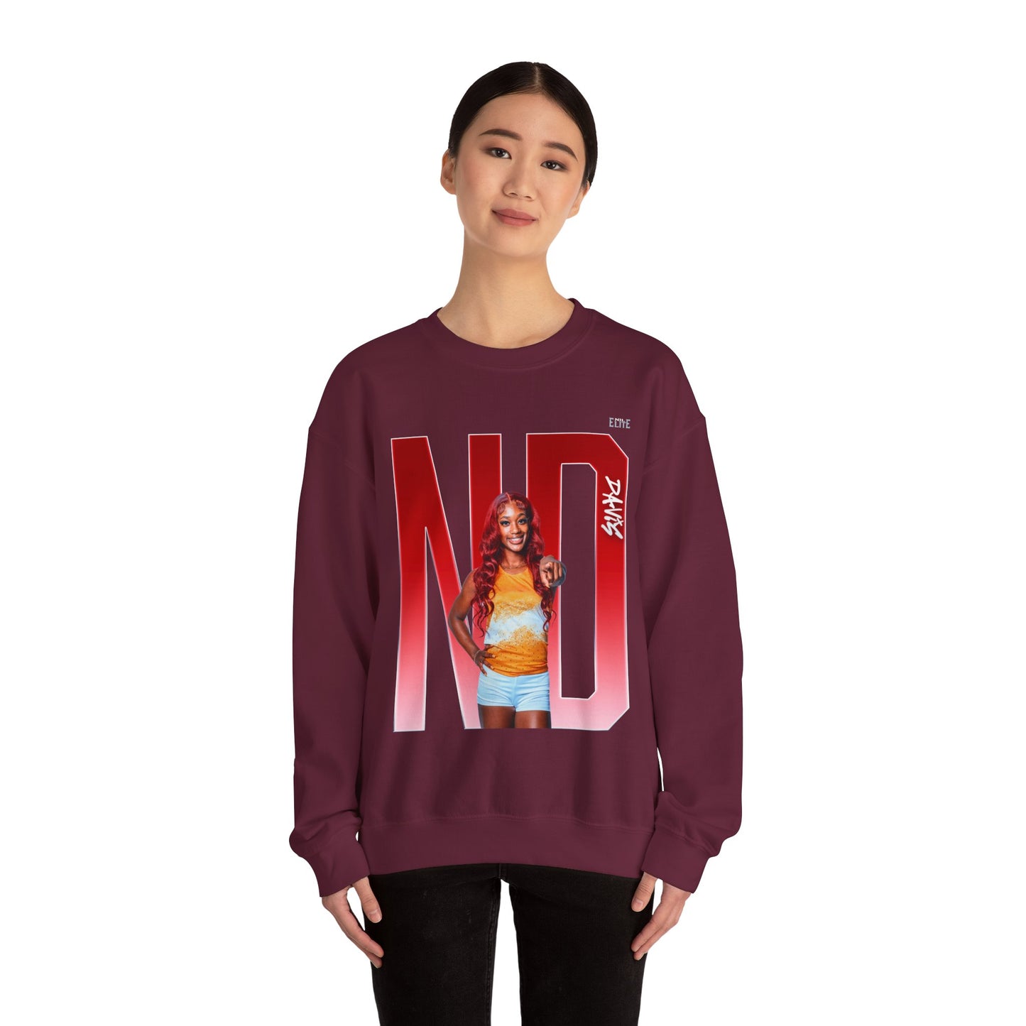 Noël Davis Player Icon Crewneck Sweatshirt