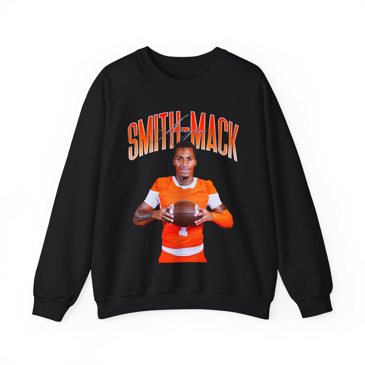 Aviyon Smith-Mack Big Last Name Crewneck Sweatshirt