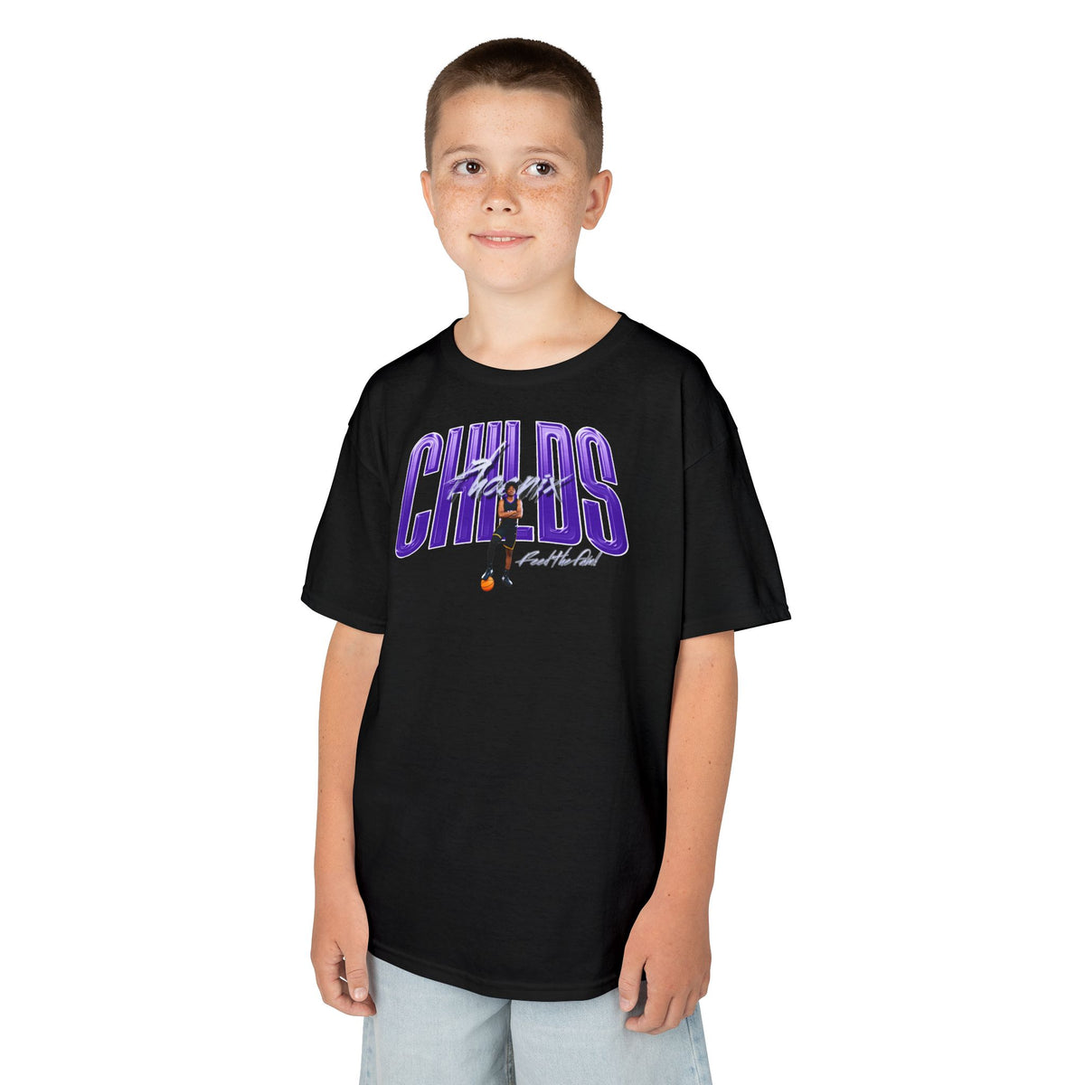 Phoenix Childs Big Last Name Kids Tee