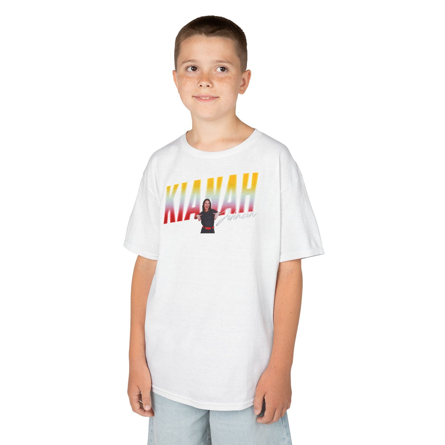 Kianah Johnson Cursive Combo Kids Tee