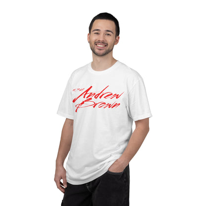 Andrew Brown Cursive Name & Number Premium Tee