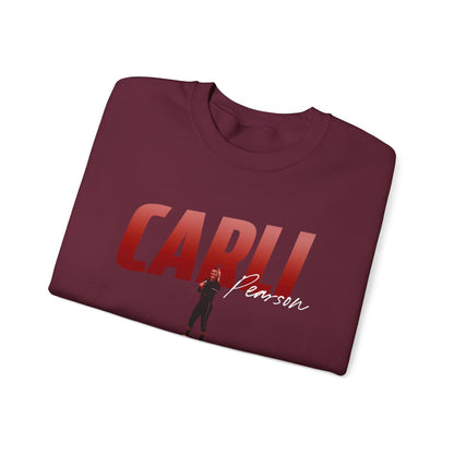 Carli Pearson Big Last Name Crewneck Sweatshirt